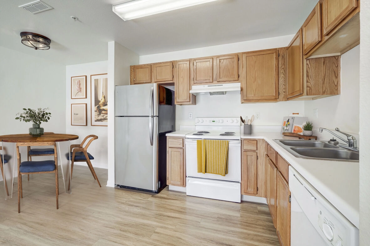 Kitchen with dining